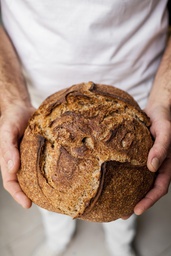 [10004] Whole spelt sourdough bread
